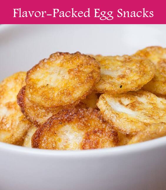 3. Parmesan Egg Chips