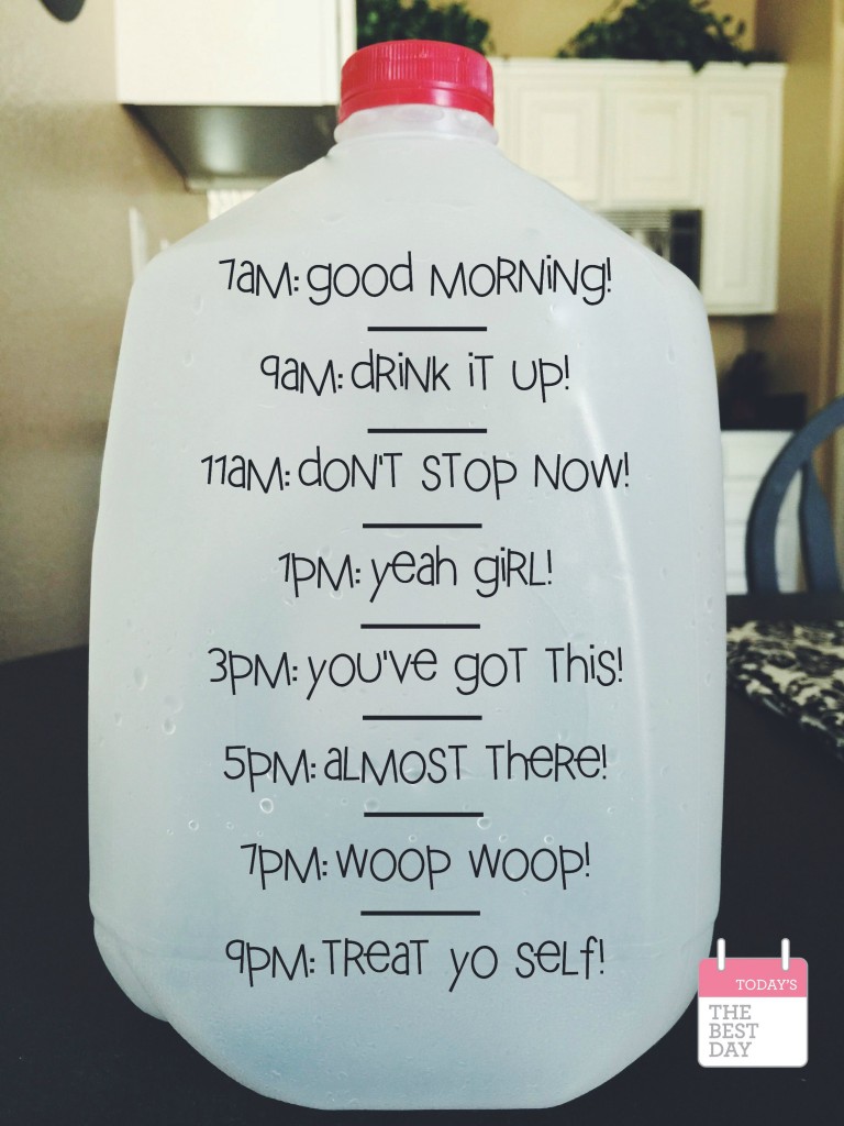 Water Jug - How To Track Your Daily Water Intake