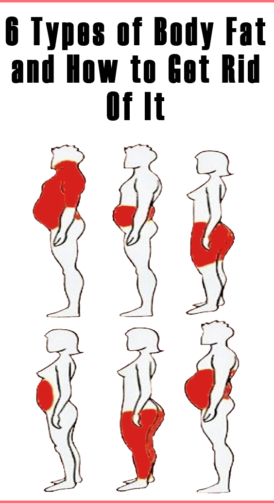 6 Types of Body Fat and How to Get Rid Of It HERTHEO