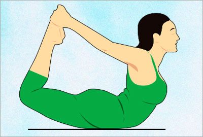 Dhanurasana yoga asana
