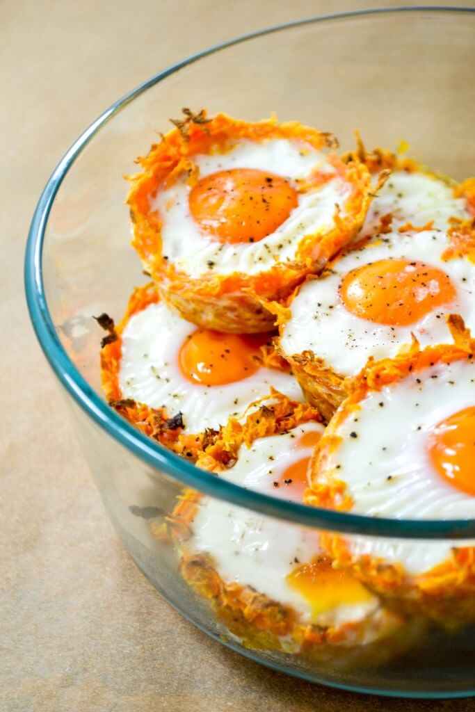 4. Sweet Potato Egg Nests