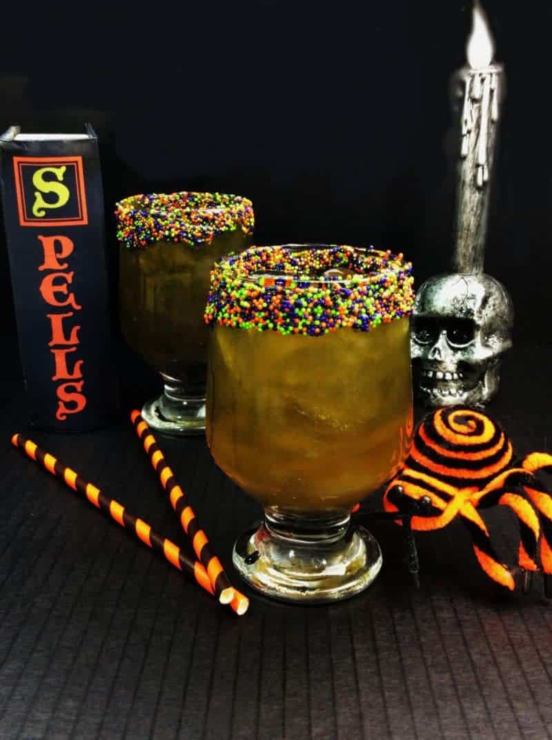 Spooky Halloween Cocktail Recipe - Demon Juice Cocktail