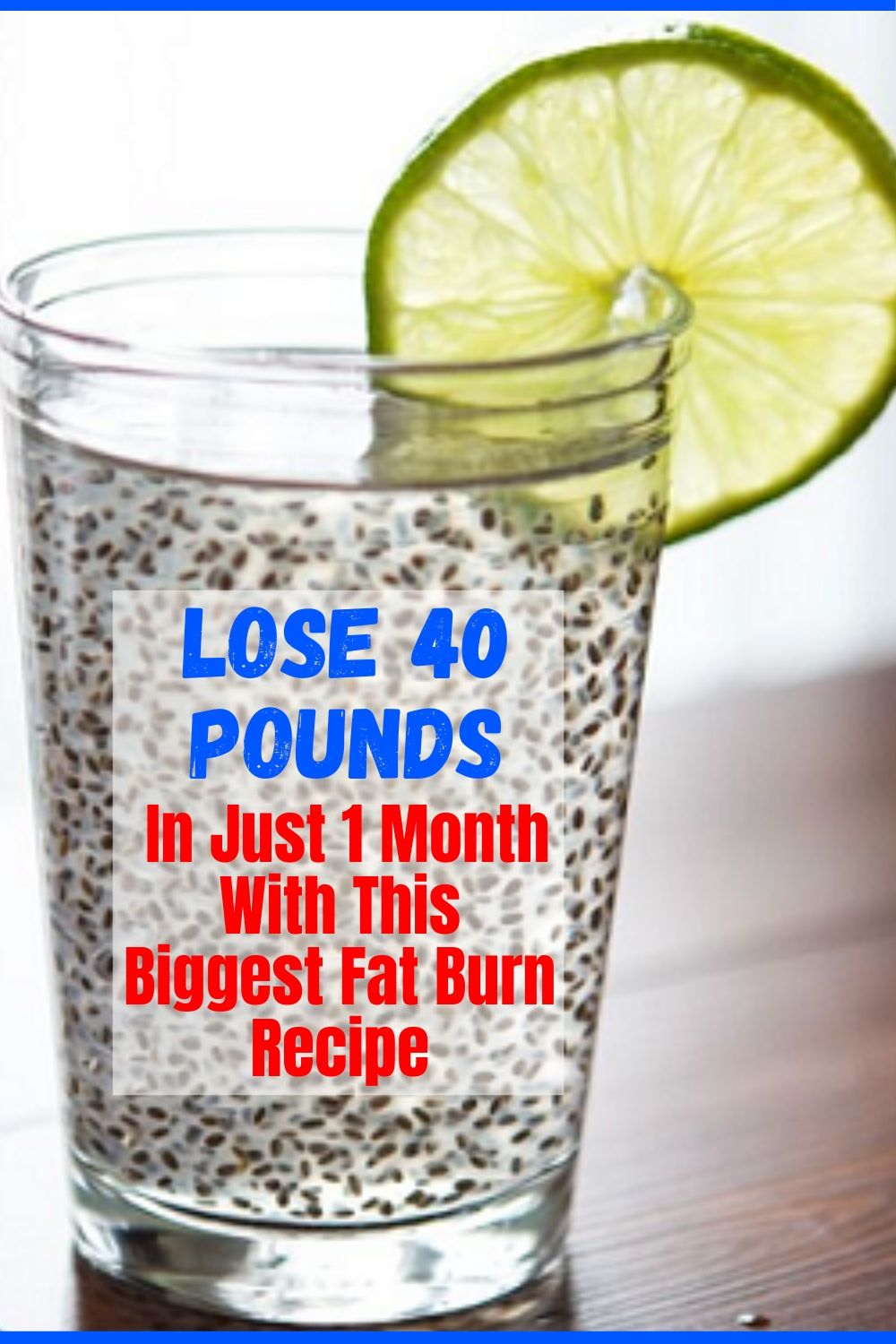 Lose 40 Pounds In Just 1 Month With This Biggest Fat Burn Recipe! – HERTHEO